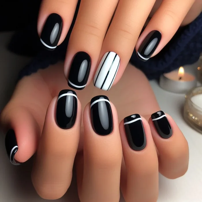 french-manicure-black